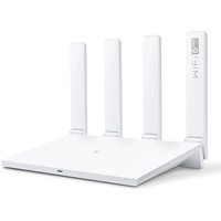 HUAWEI AX3 WLAN Router WiFi 6 Plus AX3000 2404 Mbit/s 5GHz + 574 Mbit/s 2,4GHz, Dualband, 4 Gigabit WAN/LAN Ports, Kindersicherung, einfache Konfiguration, Unterstützung OFDMA/MU-MIMO/VPN/WPA3/IPV6