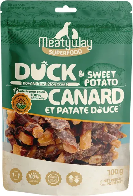MeatyWay Ente und Süßkartoffel 100 g