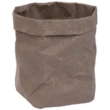 Onvaya Aufbewahrungskorb Krempelbox grau 37 x 22 x 20 cm