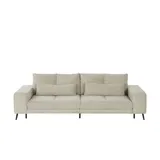 Möbel Kraft Couch Stoff 3-Sitzer Grau