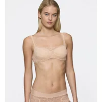 Triumph Balconette-BH Modell Body Make-Up Illusion Lace Beige, 80D