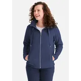 Stooker Jane mit Stehkragen Damen Sweatjacke Regular Fit Sweat - M