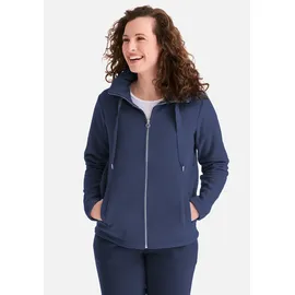 Stooker Jane mit Stehkragen Damen Sweatjacke Regular Fit Sweat - M