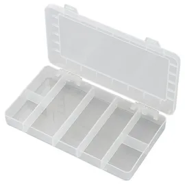 TRU Components PP07-01 Sortimentskasten (L x B x H) 192 x 110 x 24 mm Anzahl Fächer: 7 feste Unterteilung Inhalt 1 St.