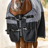 SUNRIDE Brusterweiterung für Pferdedecken aus Polarfleece und 1200D Ripstop XL Schwarz