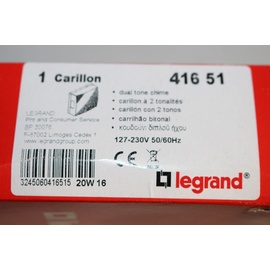 Legrand 041651 Zweiton-Gong Carillon, 230V