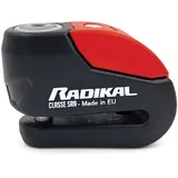 RADIKAL Bremsscheibenschloss Premium mit Alarm Ø10 mm Rot