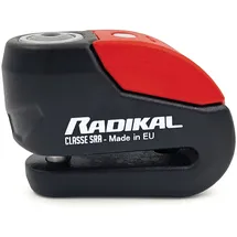 RADIKAL Bremsscheibenschloss Premium mit Alarm Ø10 mm Rot
