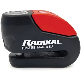 RADIKAL Bremsscheibenschloss Premium mit Alarm Ø10 mm Rot