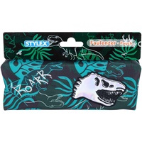 Stylex 47093 - Faulenzer-Mäppchen mit Dino-Design, 3D Applikation und