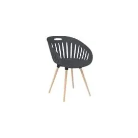 TOPSTAR 2er-Set Besucherstuhl T2023 43 x 43 x 108 cm grau