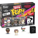 Funko Bitty Pop! ST SZN1 - Dustin 4pkund eine Überraschungs-Mini-Figur - 0.9 Inch (2.2 cm) - Aka Zahnlos - Stranger Things Sammlerstück Stapelbar...