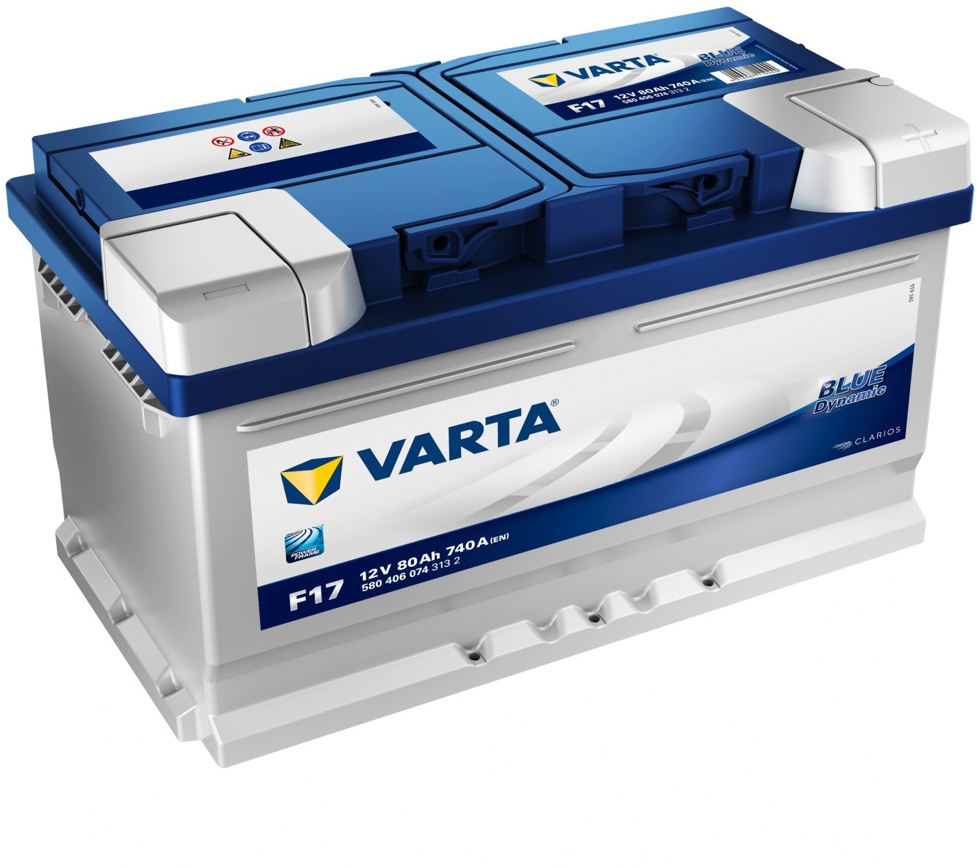 VARTA Starterbatterie BLUE dynamic4.37Lfür FORD C-Max II 1.6 TDCi Grand BMW 7 730 i,iL V8 735 740 750 V12 3 320 i 325 OPEL Astra J 1.7 CDTI 2.0 318