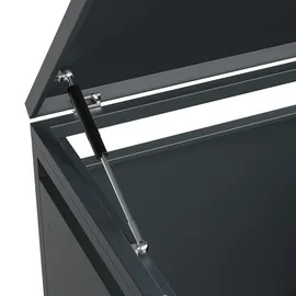 Westmann Mülltonnenbox Lacina 80 x 200 x 116 cm anthrazit