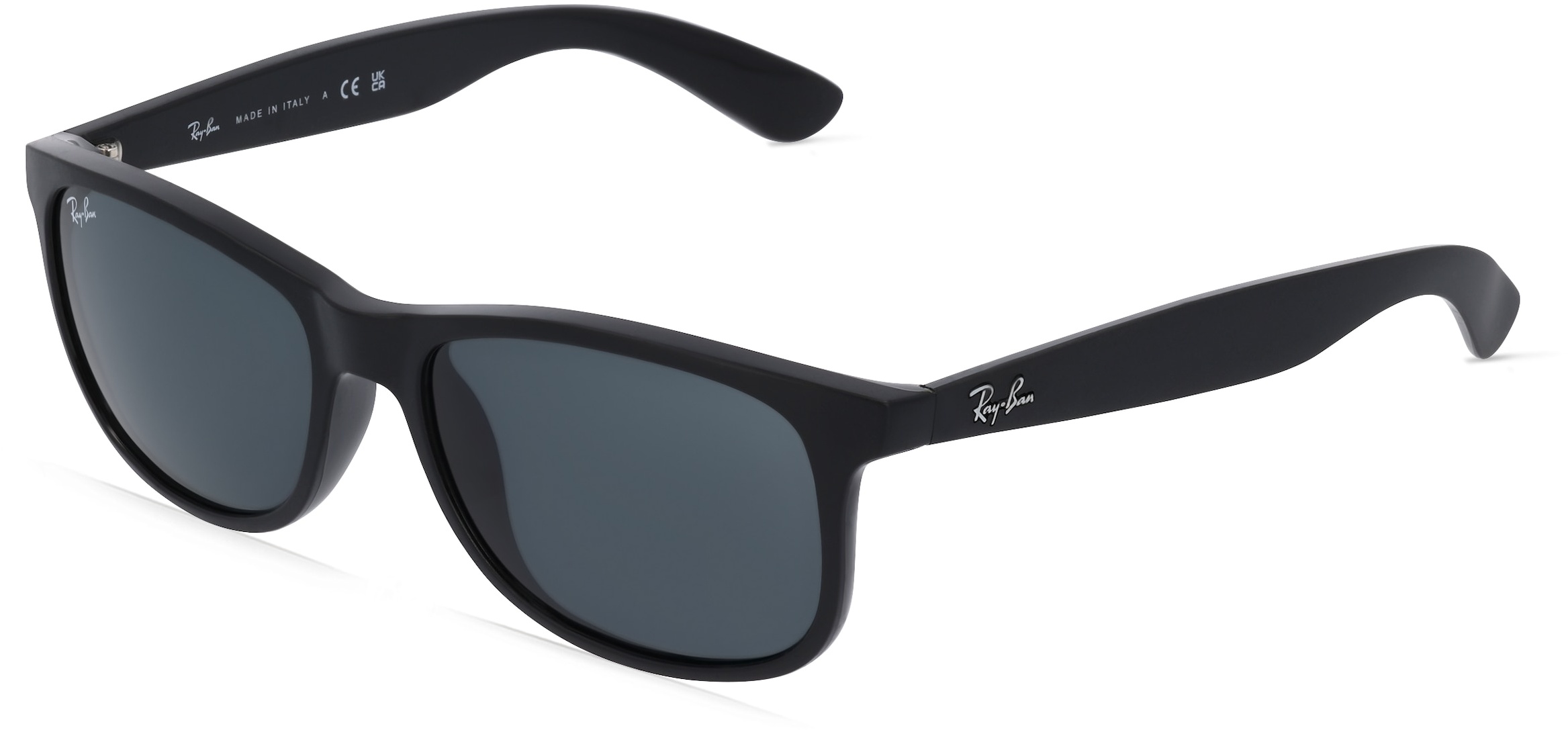 Ray-Ban RB4202 Herren-Sonnenbrille Vollrand Oval Kunststoff-Gestell, schwarz