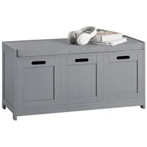 SoBuy FSR80 90 x 45 x 35 cm grau / grau