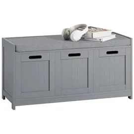 SoBuy FSR80 90 x 45 x 35 cm grau / grau