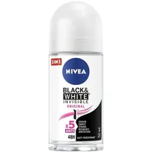 NIVEA Black & White Invisible Clear Roll-On 50 ml