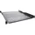 InLine 19" Fachboden, 550mm, 50kg, 1HE, RAL 9005 schwarz, 19114G