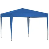 Thanaddo Pavillon 3x3m Pop-up höhenverstellbar Faltpavillon mit extra 4 Sandsäcke, UV50+ Stabil Wasserdicht Gartenpavillon mit Tragetasche, Partyzelt für Garten Outdoor Camping (Blau)