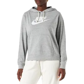 Nike Sportswear Gym Vintage Hoodie Damen dk grey heather/white M