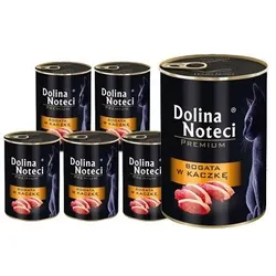 Dolina Noteci Premium für eine Katze reich an Enten 6x400g