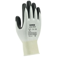 uvex unidur 6648 Schnittschutzhandschuh  8 - 6093208 - weiß/schwarz