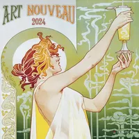 Tushita paperart Art Nouveau 2024: Kalender 2024 (Tushita Fine