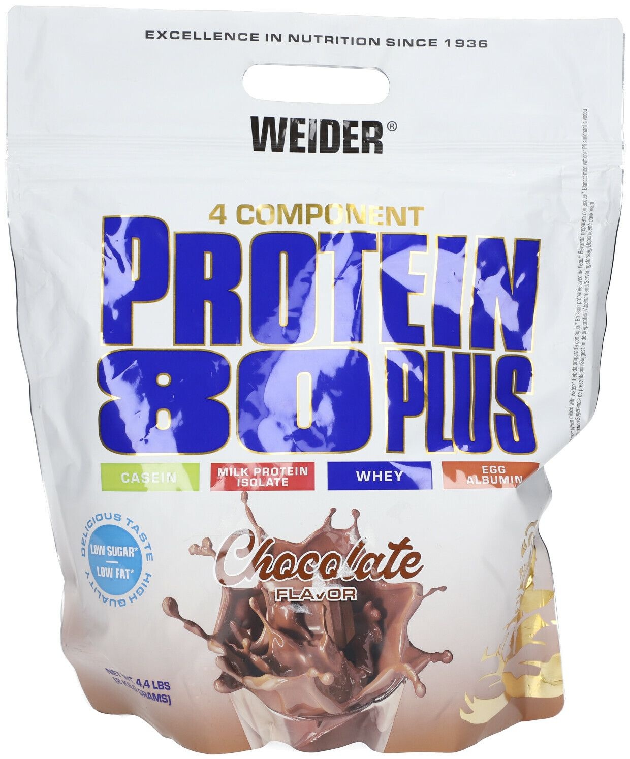 WEIDER® PROTEIN 80 Plus Chocolat 2 kg Poudre