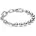Gliederkettenarmband Silber 16