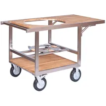 Monolith Grilltisch Buggy Edelstahl weiß