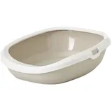 Savic Katzentoilette Gizmo Medium Mokka/Weiß