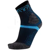 SIDAS Trail Double Socken 1 Paar Schwarz/Türkis 42