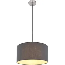 GLOBO Pendelleuchte dimmbar 1-flg. 40 cm rund anthrazit