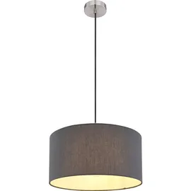 GLOBO Pendelleuchte dimmbar 1-flg. 40 cm rund anthrazit