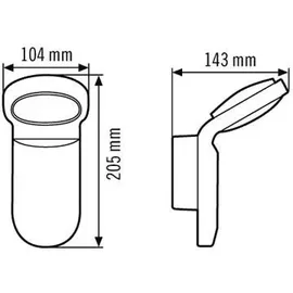 ESYLUX OL 100 (EL10710001) Weiß