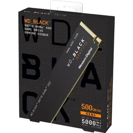 Western Digital Black SN770 500 GB M.2 WDS500G3X0E