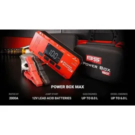 BS Battery Powerbox Max Pb02 246700261 Batteriestarter - Black - 20 A