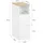 SoBuy Nachtschrank FBT149 20 x 35 x 60 cm Weiß