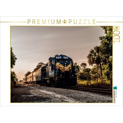 CALVENDO Puzzle CALVENDO Puzzle Eisenbahn in Nordamerika 1000 Teile Lege-Größe 64 x 48 cm Foto-Puzzle Bild von Jan van Dyk, 1000 Puzzleteile