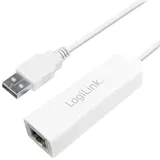 Logilink UA0144B Netzwerkadapter 100 MBit/s USB-A (USB 2.0), RJ45
