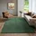 The CarPET Teppich THE CARPET "Rio", dunkelgrün, B:80cm H:8mm L:150cm, Polyester, Teppiche, Teppich, weicher Wohnzimmer Teppich rutschfest 3D-Optik