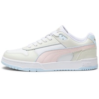 Puma RBD Game LOW Low-Top Trainers, PUMA WHITE-FROSTY PINK-VAPOR GRAY-ICY BLUE-PUMA GOLD, 42