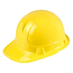 Gelber Bauarbeiter Helm - OS