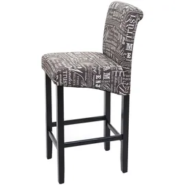 Mendler Barhocker HWC-C33  grau