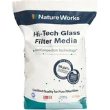 nature works teconologìas Nature Works Hi-Tech Glas Filtermedium, Korngröße 0,6 - 1,2 mm, 20 kg