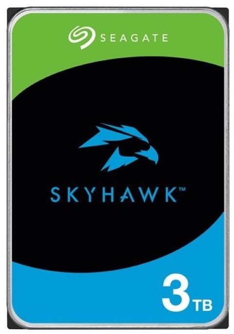 Seagate SkyHawk ST3000VX015 Interne Festplatte 3,5 Zoll 3000 GB Serial ATA III HDD-Festplatte (3 TB) Hyrican AG