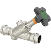 Viega Schrägsitzventil SC Easytop Inox 2337.5, in 28mm, Stahl nichtrostend