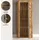 Home Affaire Vitrine Aosta 60 x 35 x 159 cm Braun