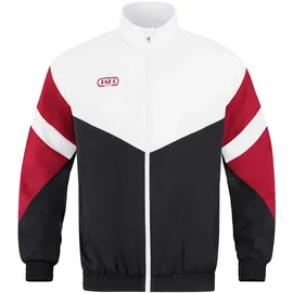 Jako Retro Freizeitjacke Herren 816 schwarz/weiß/rot 4XL